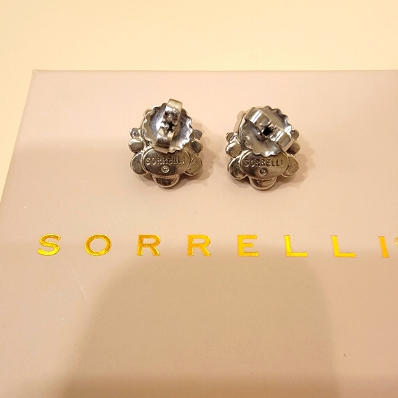 Sorrelli Elegant Crystal Cluster Earrings - Picture 3 of 5